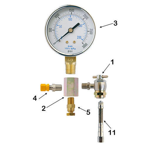 Pressure gauge assembly