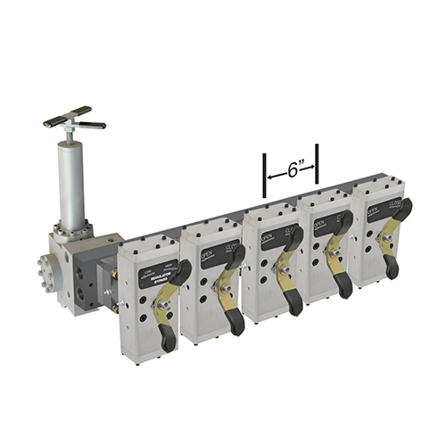 hydraulic manifold valves